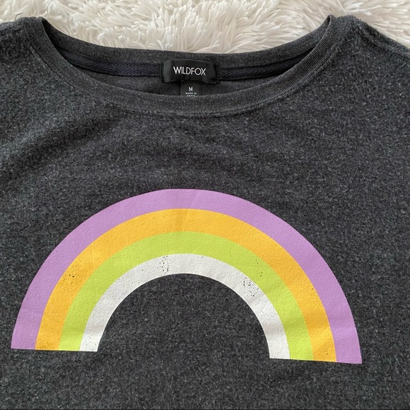 WILDFOX Over the Rainbow Baggy Beach Jumper NWT M - Picture 7 of 8